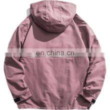 Two Side Pocket Pull Over Fashion Thick Cut and Sew Half Zip up Hoodies thumbnail-2