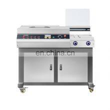 SPB-55HA4 Hot Sale Fast Operation Perfect Single Glue Roller Book Binder Binding Machine thumbnail-5