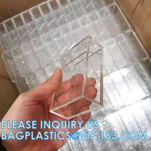 Portable Acrylic Pack Tobacco Transparent Flip-top Plastic Cigarette Case High-end Creative Trendy Thick Cigarette Case thumbnail-5