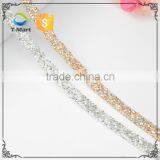 2016 New Designs Hot Fix Point Back Rhinestone Trimming for Women Dress thumbnail-1