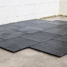 Rubber Flooring Interlocking 50*50/100*100cm Gym Flooring Mat for Sale thumbnail-4