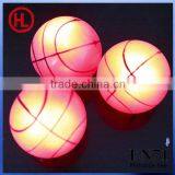 TPR LED Glowing Bouncing Ball (basketball Design)