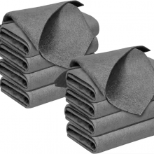 40*40cm Ultra-Absorbent Magic Cleaning Cloths Reusable Microfiber Rag for Fog Remover Kitchen Car Glass Cleaning Cloth thumbnail-2