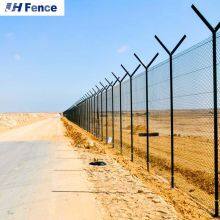 358 Anti Climb Metal Clear Vu Welded Wire Mesh Clear View Fence zum Verkauf Flughafenzaun-Hersteller, einfach zu montieren thumbnail-3
