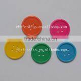 4 Hole Multicolor Kid Plastic Sewing Buttons in Various Colors and Sizes for Children to Sew, String, Count and Sort thumbnail-2