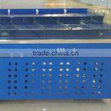 APEX Supermarket Aquarium Stainless Steel Shellfish Display Table/seafood Display Case