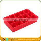 BPA Free Square Shaped Silicone Ice Cube Tray thumbnail-2