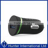 Fashionable Black Single USB Bullet Car Charger thumbnail-2