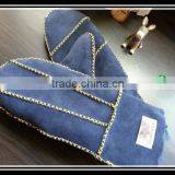 Thick Double Face Winter Integration Fur Gloves for Girls thumbnail-1