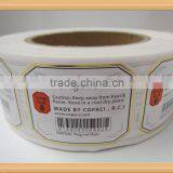 Printed Cosmetic Label Sticker of New Design