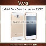 Black Hard Case For Lenovo S360t Metal Back Cover thumbnail-5