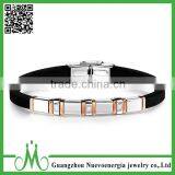 Men Silicone Bracelets With Charm in China Market thumbnail-6