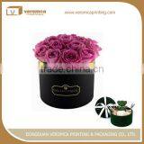 New Design Decorative Cardboard Storage Boxes Shipping Cost Saving Artificial Flower Packaging Box