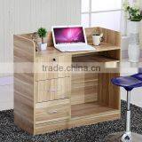 Wooden Reception Desk, Small Salon Reception Desk Shop Counter Table Design (SZ-RTB003) thumbnail-4