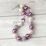 Cartoon Horse Pendant Kids Chunky Bubblegum Fashion Necklace thumbnail-1