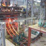 Small DC Electric arc furnace (EAF) for cast-iron scrap