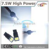Factory Price CST T20 COB Light 7.5w 300LM T20 W21/5w 7443 Led