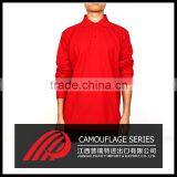 China Factory OEM Service Long Sleeve Plain Dyed Technics High Quality Polo Shirt thumbnail-3