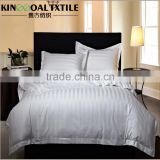 100% Sateen Strip Cotton Jacquard Hotel Linen/ Bedding Set/Bed Sheets                        
                                                Quality Choice