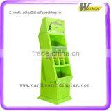 Supermarket Promotion Cardboard Floor Shelf Stand Pocket Display thumbnail-5