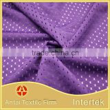 Antai textile 4 way stretch polyester spandex eyelet mesh fabric for mens underwear