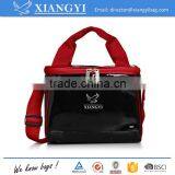 High Quality PU PVC Leather Cooler Bag Insulate Lunch Bag With Aluminum Foil Lining Supplier's Choice thumbnail-3
