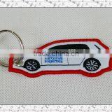 Woven Key Ring in Irregular Shape