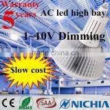 Driver on PCB AC 160w Led High Bay Light 1-10v Dimming 5years Warranty thumbnail-1