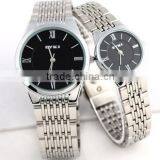 Factory Price Brand New Couple Stainless Steel Watch thumbnail-1