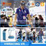 Hottest Vibrating Standing VR 9D VR Roller Coaster 9D Cinema