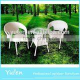 New Fashion Glass Tea Table Design of Garden Art Furniture