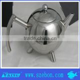 High quality stainless steel mirror coffee tea pot