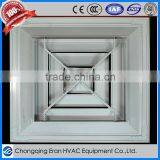 Aluminium Square Exhaust Air Diffusers for HVAC / Ventilation Made by China Manufacturer thumbnail-2