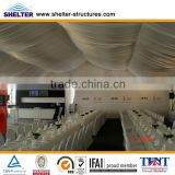 White blockout pvc inner decorative lining marquee party wedding tents for party event
