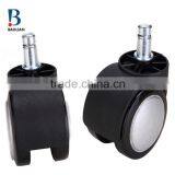 2016 Hot-sale Special Waterproof 2"white Painting Nylon Plastic PU Rubber Coating Caster for Office Chair thumbnail-4