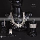 Ring Earring Bracelet Necklace Authentic Turkish Ottoman Ethnic Antique Jewelery Set thumbnail-5