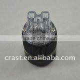 SONAR For Audio Platinum Plated IEC Plug Connector