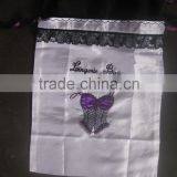 Drawstring Satin Lingerie Bag thumbnail-1