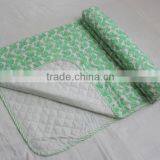 Jaipur Hand Block Print Quilt, Printed Baby Quilt Wholesale Quilt thumbnail-1