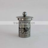 HIgh quality silver tea strainer, tea strainer ceramic, tea pot with tea strainer