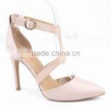 New Fashion Leather High Heels Pumps Ladies Women Sandals Shoes 2014 thumbnail-1