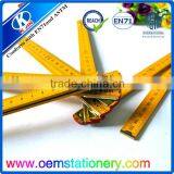 Wholesale Cheap Price Long 200cm Yellow Wooden Folding Ruler for Office thumbnail-3