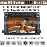 6.2inch HD 1080P BT TV GPS IPOD Fit for ford fusion/explorer/edge/expedition 2006-2009 car dvd touch screen gps