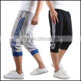 Both Sides With Stripe 100%cotton Mens Short Pants 3/4 Pants and Half Pants With Low Price