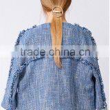 2016 New Fashion Jeans Jacket for Ladies thumbnail-5