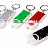 Colorful 1 Led Mini Plastic Keychain Light