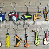 2015 Music China Shanghai High End Quality and Competitive Price Customized Silicone Keychain thumbnail-2