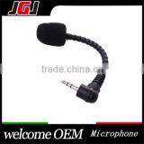 Mini Lapel Microphone 3.5mm Hands Free Computer Clip On Microphone