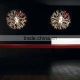 White, Red, Black Resin Restaurant Lights thumbnail-2