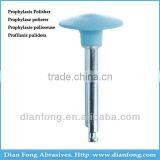 Cr105F Blue RA Shank Low Speed Wheel Silicone Rubber Prophylaxis Polisher For Composite